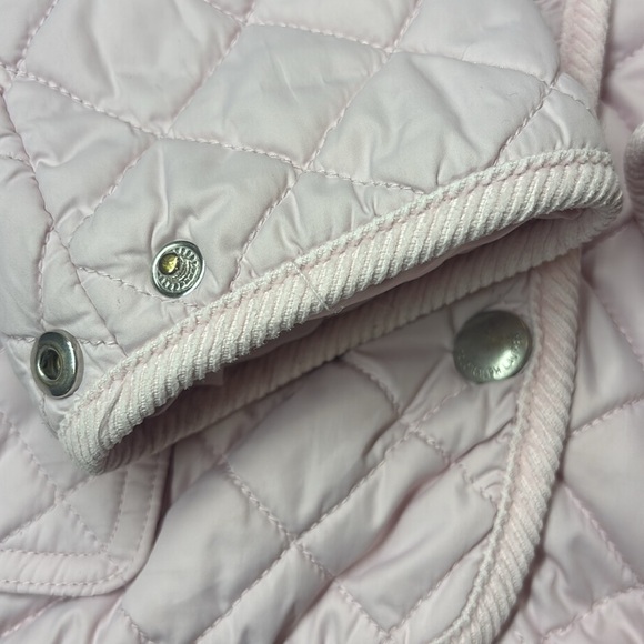 Girls Polo Ralph Lauren Light Pink Quilted Puffer Jacket, XL, 16, EUC - Picture 4 of 7